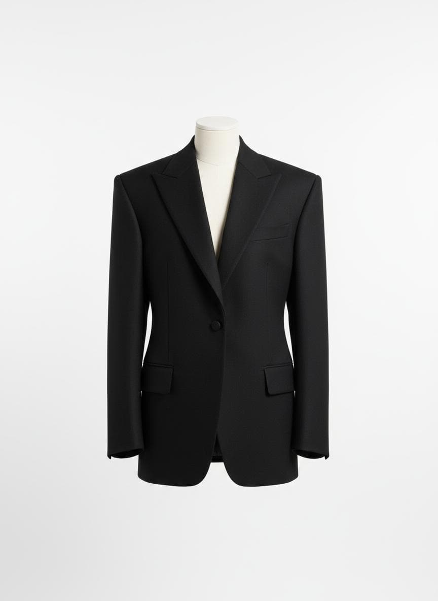 Architectural Blazer Rex in Onyx