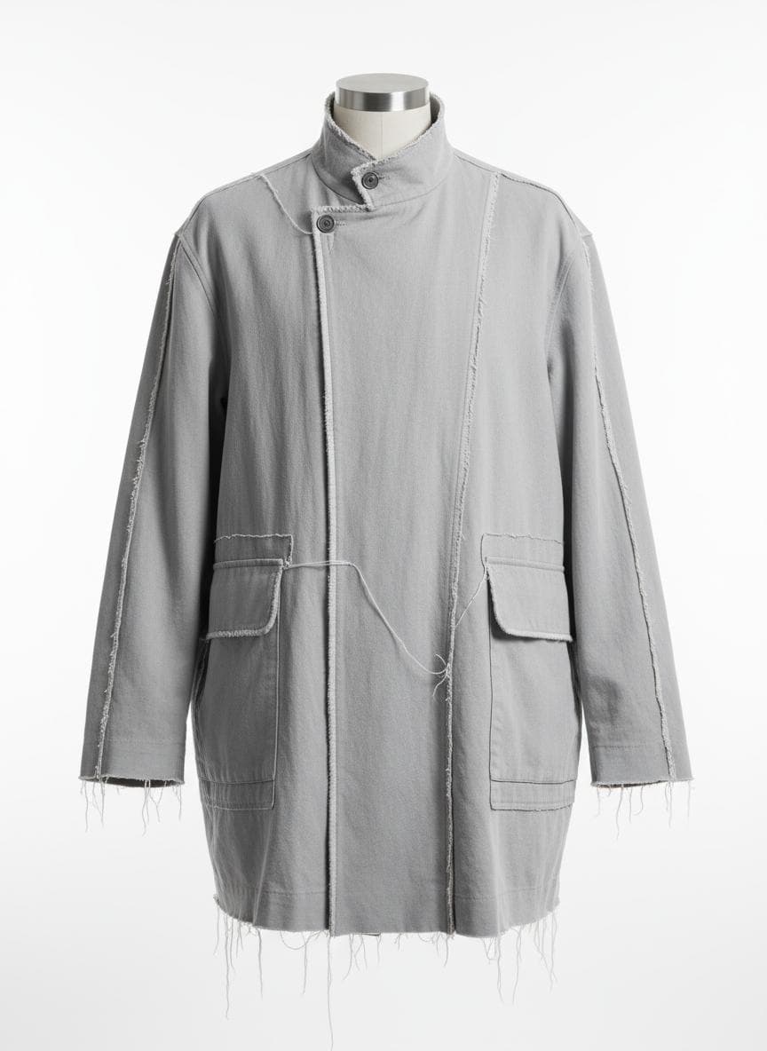 Deconstructed Field Coat in Ash